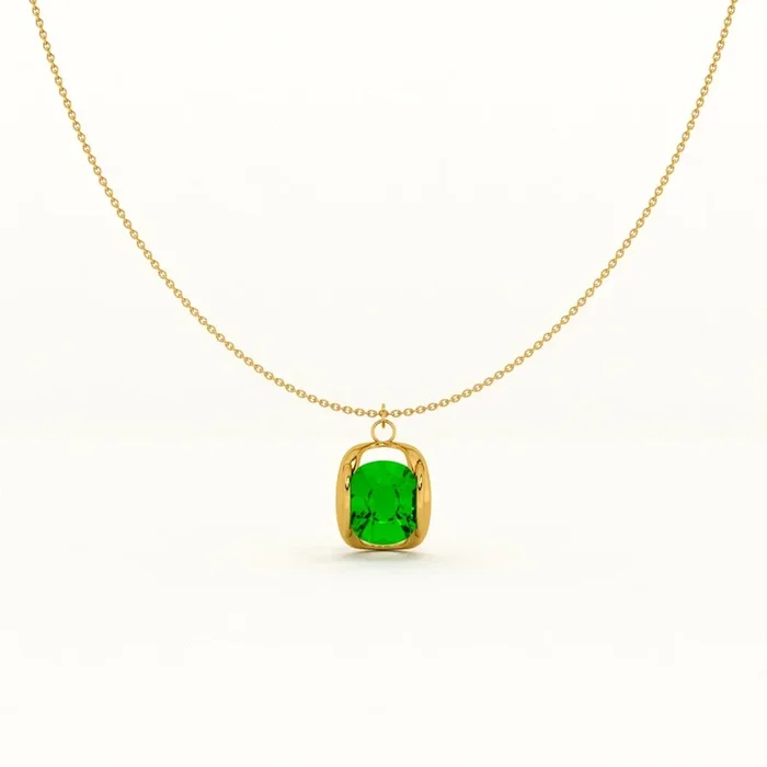 Regal Emerald Necklace