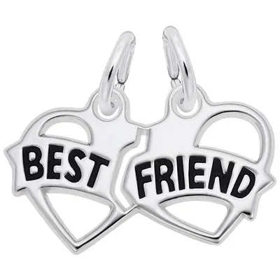 Rembrandt Best Friends Charm in Sterling Silver