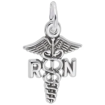 Rembrandt Caduceus/R.N.Charm in Sterling Silver