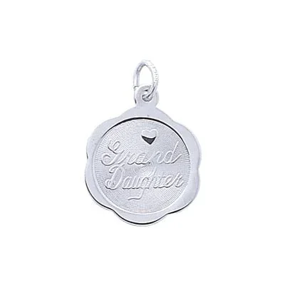 Rembrandt Granddaughter Charm in Sterling Silver