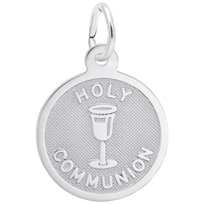 Rembrandt Holy Communion Charm in Sterling Silver
