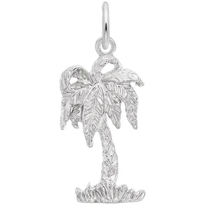 Rembrandt Palm Tree Charm in Sterling Silver