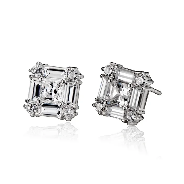 Renée Classic Rectangle Earrings