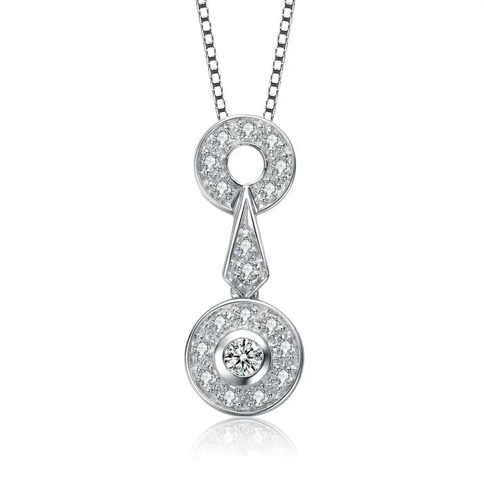 Renee Double Circle Pendant