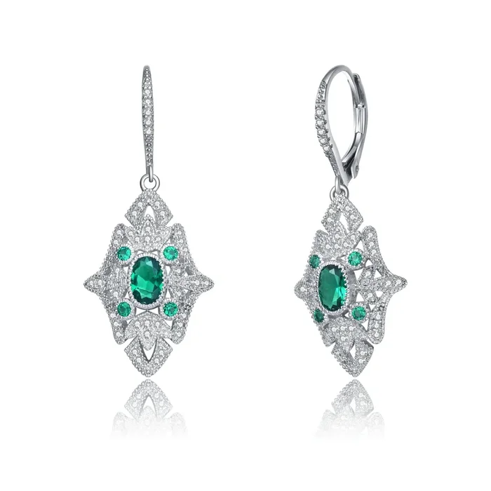 Renee Wreath Leverback Earrings