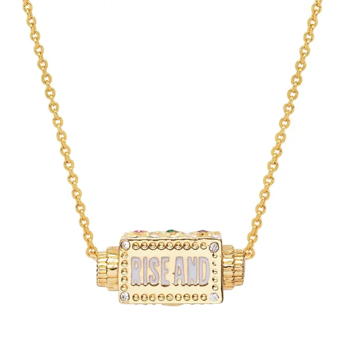 Rise and Shine Spinner Pendant Necklace