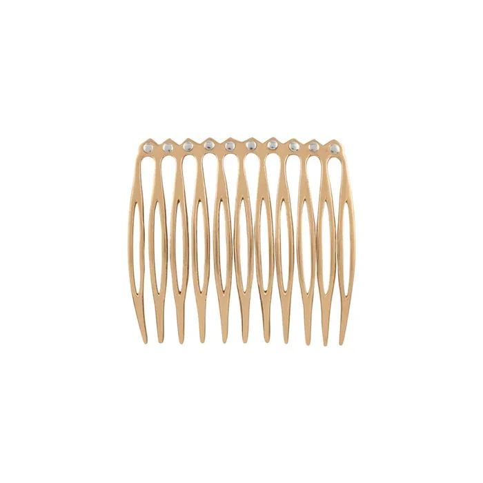 Riveted Hair Comb in Bronze – Small