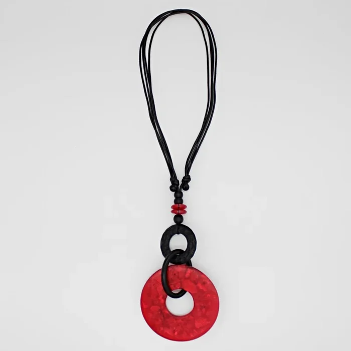 Riviera Red Link Pendant