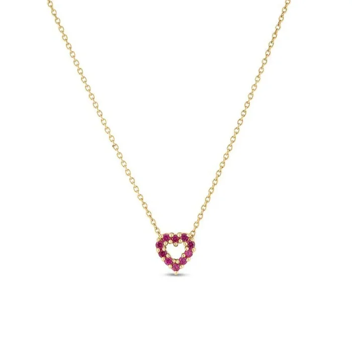 Roberto Coin Ruby and Diamond Pendant