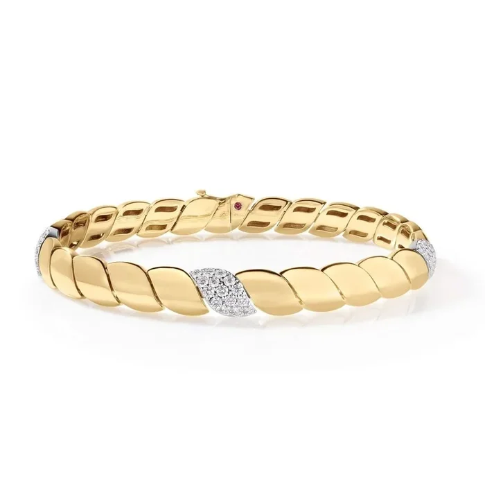 ROBERTO COIN San Marco Three Station Diamond Bracelet