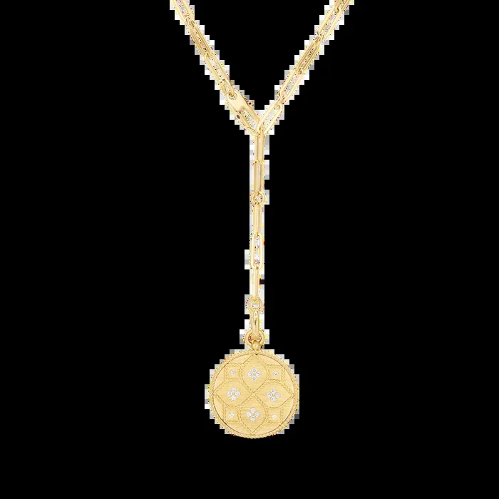 Roberto Coin Venetian Princess Diamond Medallion