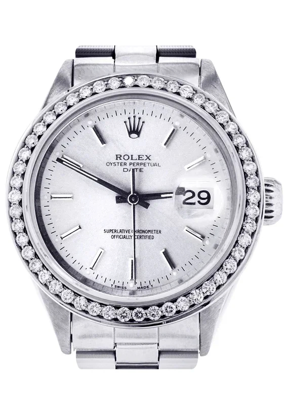 Rolex Date | Stainless Steel | 34 Mm