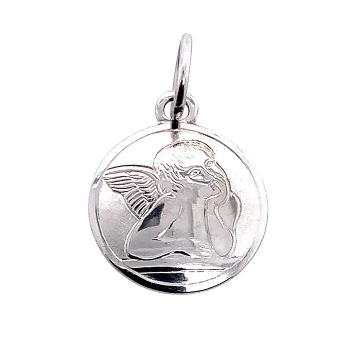 Rolland’s Designs 14K Gold Cherub Angel Pendant