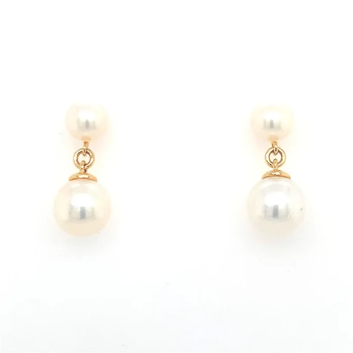 Rolland’s Designs Pearl Drop Earrings