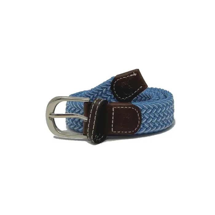 Roostas The Lil’ Newport Kid’s Herringbone Woven Stretch Belt