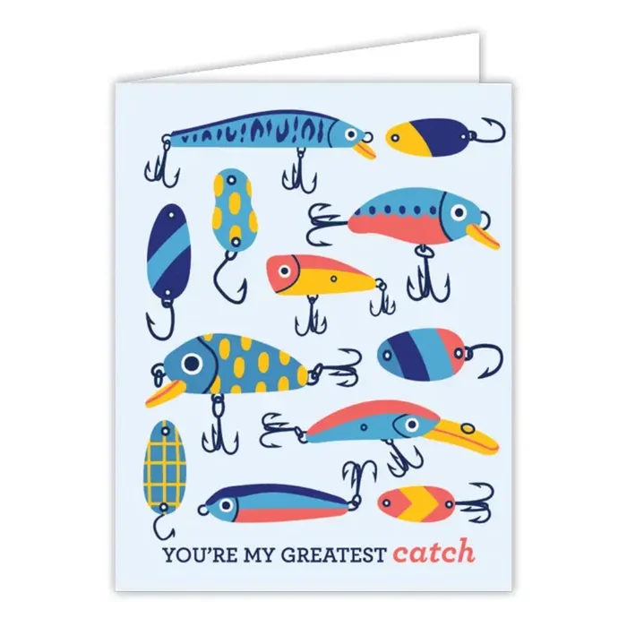 RosanneBeck Collections You’re My Greatest Catch Greeting Card
