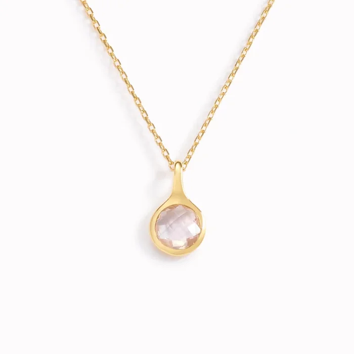 Rose Quartz Necklace – Sigrid