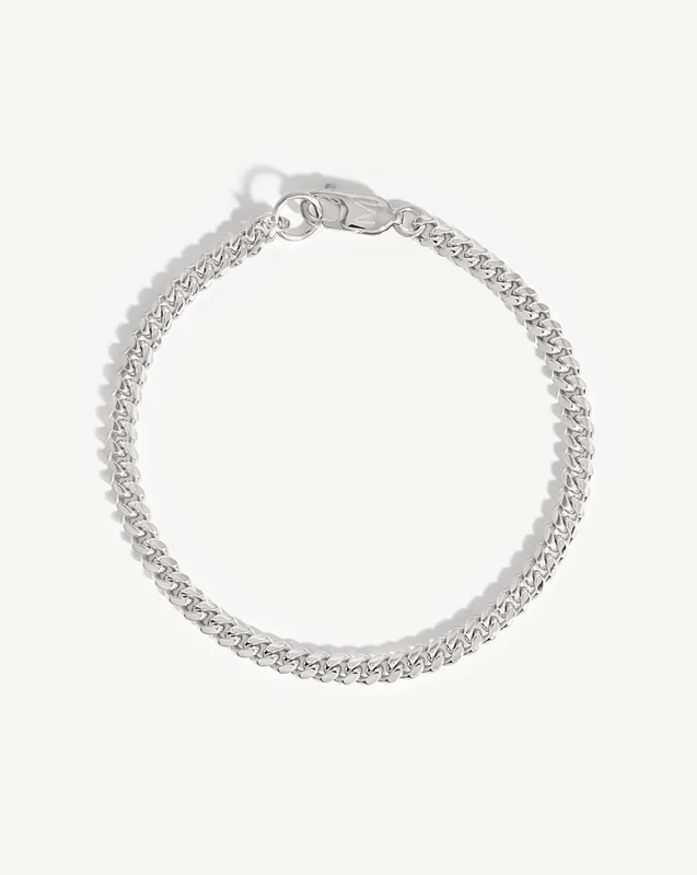 Round Curb Chain Bracelet