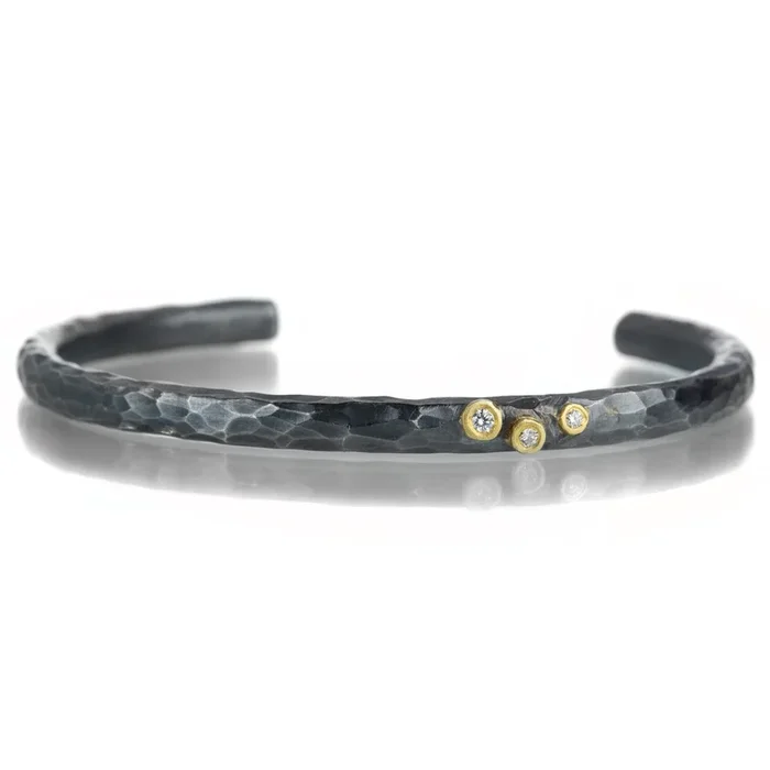 Round Mixed Metal Miriam Cuff