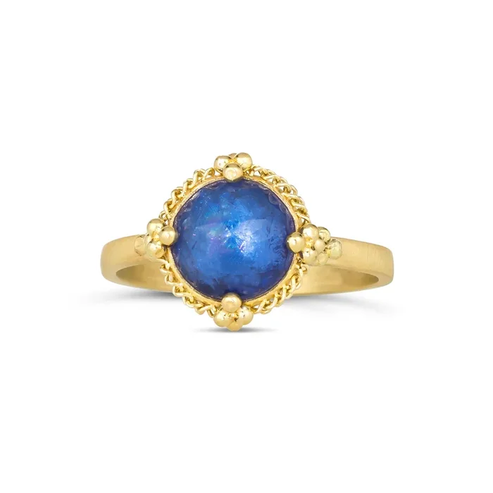 Round Tanzanite Ring