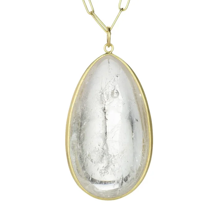 Rounded Pear Enhydro Pendant (Pendant Only)