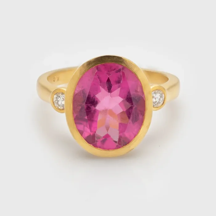 Rubellite Ring