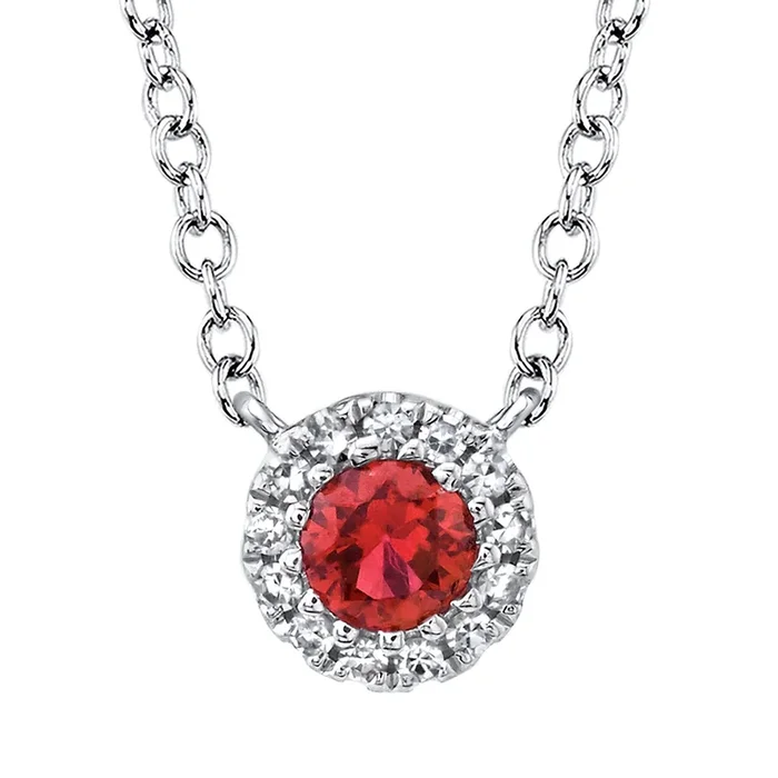 Ruby & Diamond Necklace
