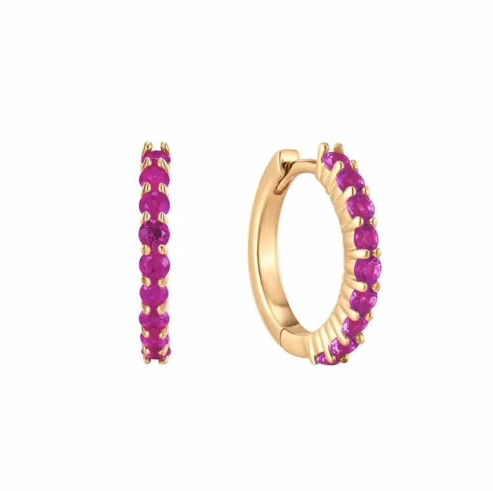 Ruby Huggies 14K