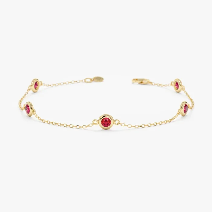 Ruby Station Bracelet, Tanya