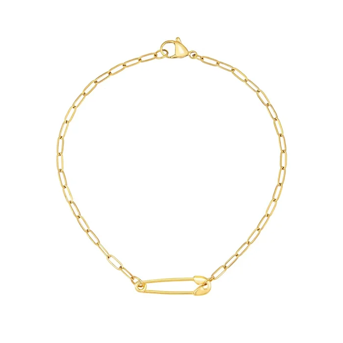 Safety Pin Anklet