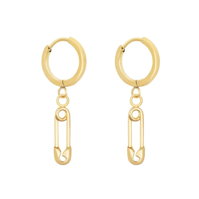 Safety Pin Earrings