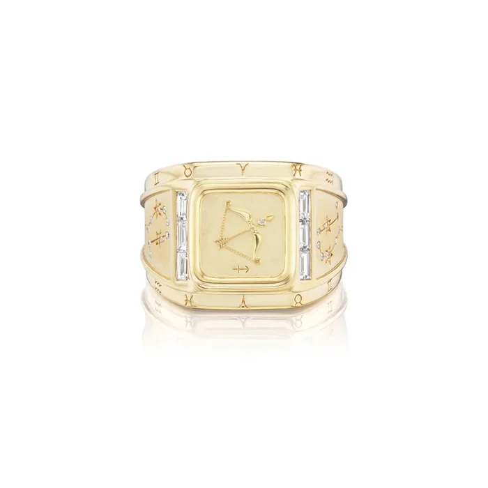 Sagittarius Zodiac Ring