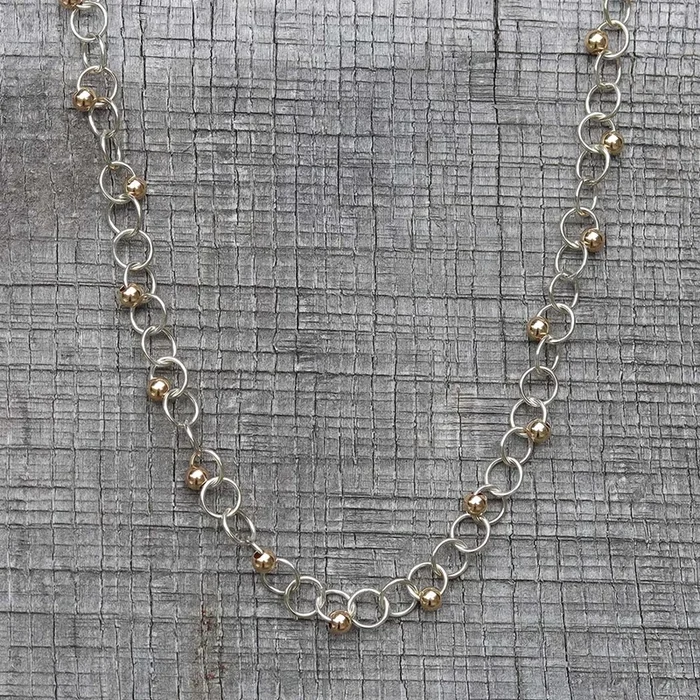 Scattered Beads Necklace KN03