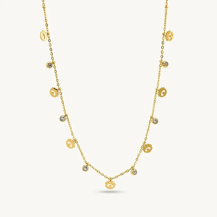 Scattered Sparkle Necklace