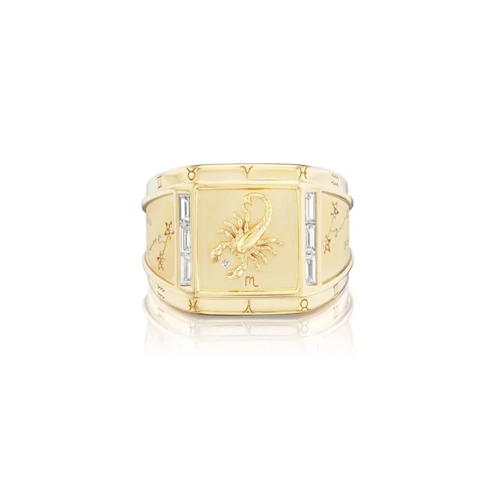 Scorpio Zodiac Ring
