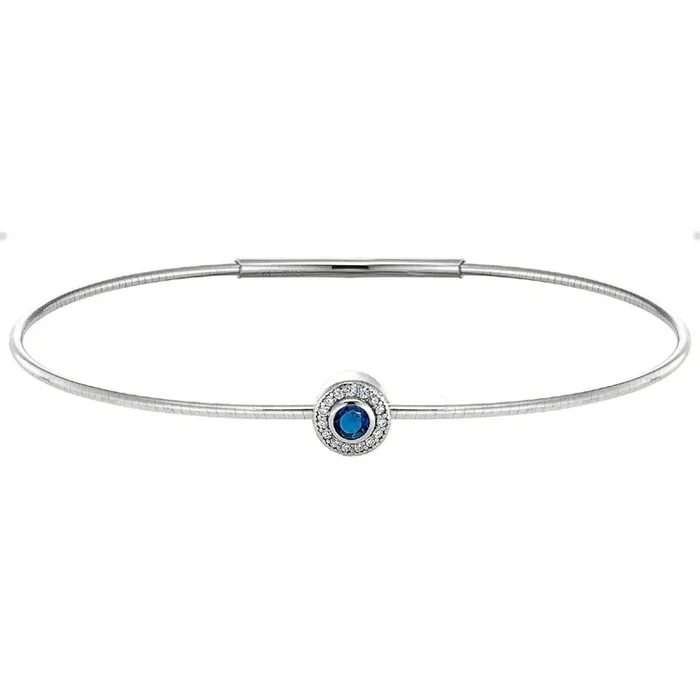 September Birthstone Bangle