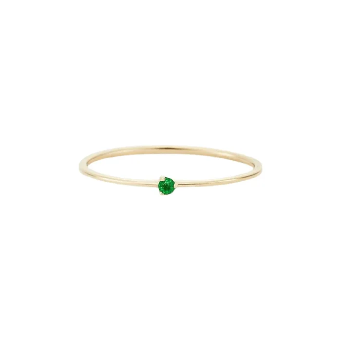 Serendipity Emerald Ring