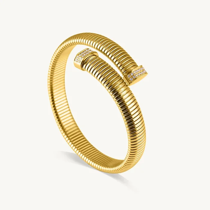 Serpentine Elegance Cuff