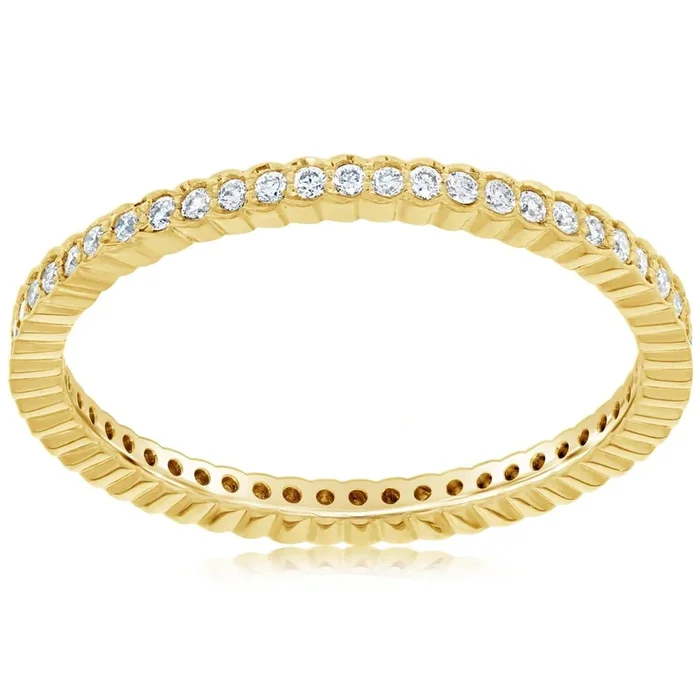 SETHI COUTURE Diamond Scallop Band