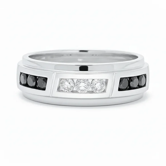 Shadowline Diamond Band