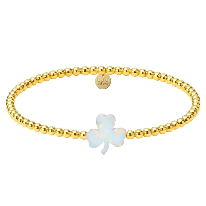 Shamrock | Beaded Opal Bracelet