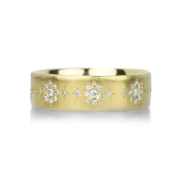 Shimmer Eternity Band with Diamonds