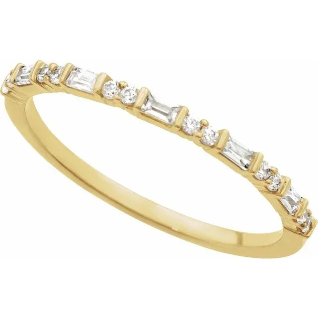 Shorty Stackable Diamond Band