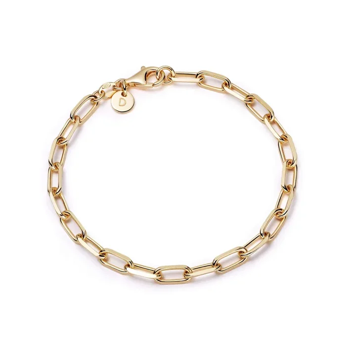 Shrimps Chunky Chain Bracelet 18ct Gold Plate