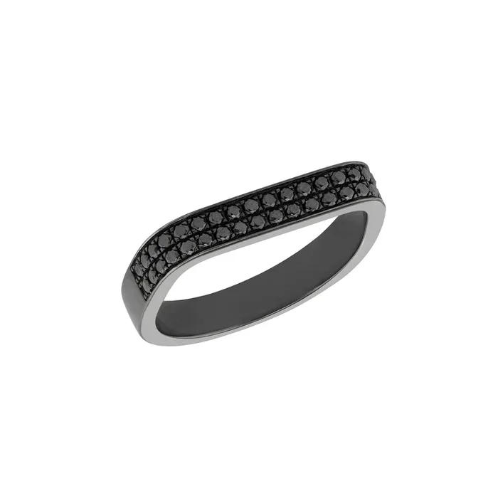 Signature Double Square Band Ring