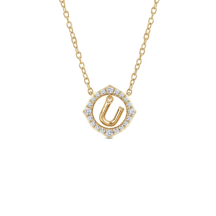 Signature Letter U Necklace