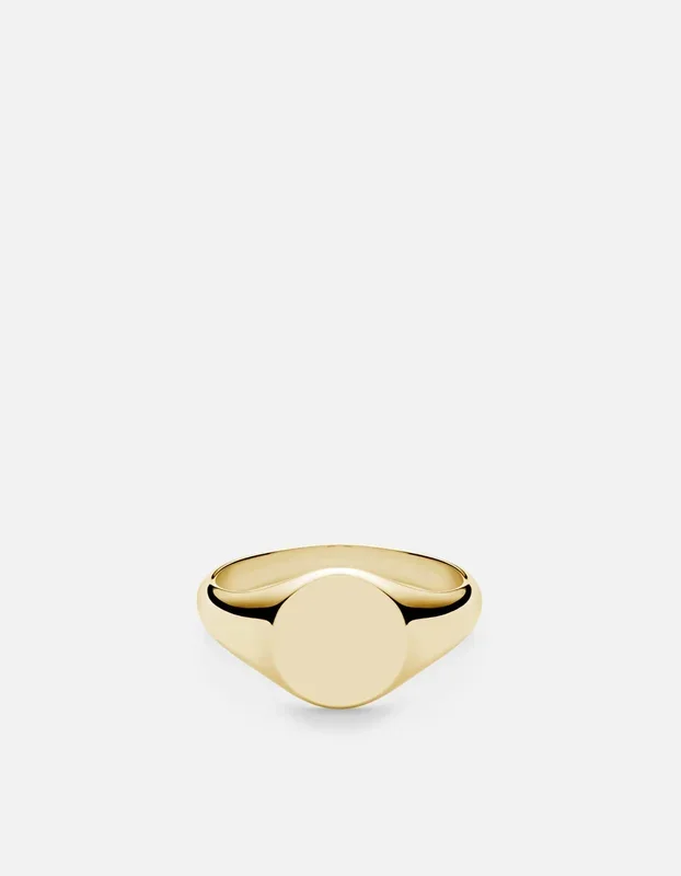 Signet Ring, 14k Gold