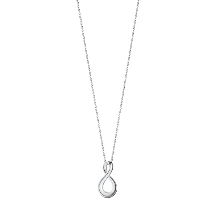 Silver Infinity Pendant Necklace