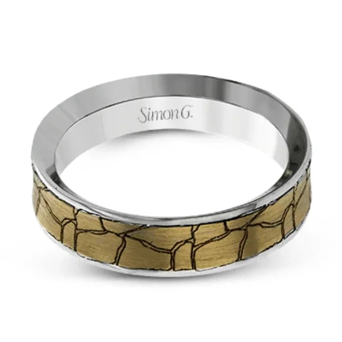 Simon G. Men’s 18k Wedding Band