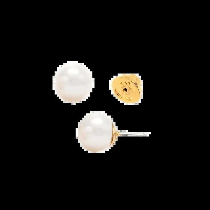 Simple & Elegant Pearl Earrings – 10mm